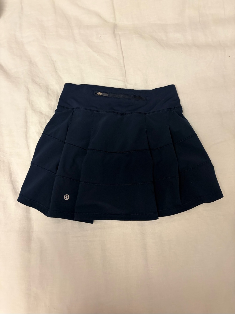 Lululemon - Pace Rival Mid-Rise Skirt - True Navy - Size 0 !! ๐ซ - Picture 2 of 4